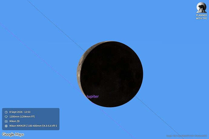 Start of Occultation