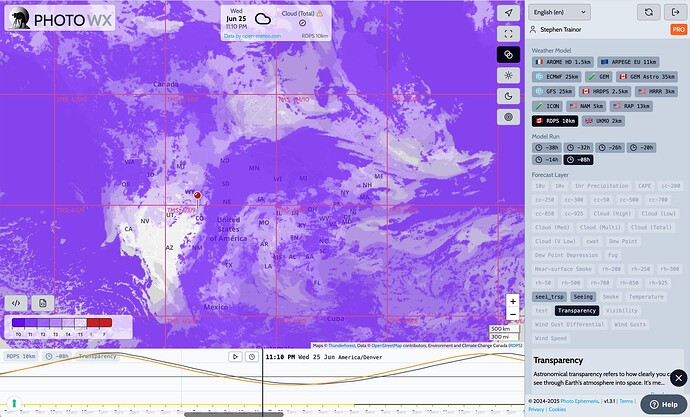 Transparency - Purple