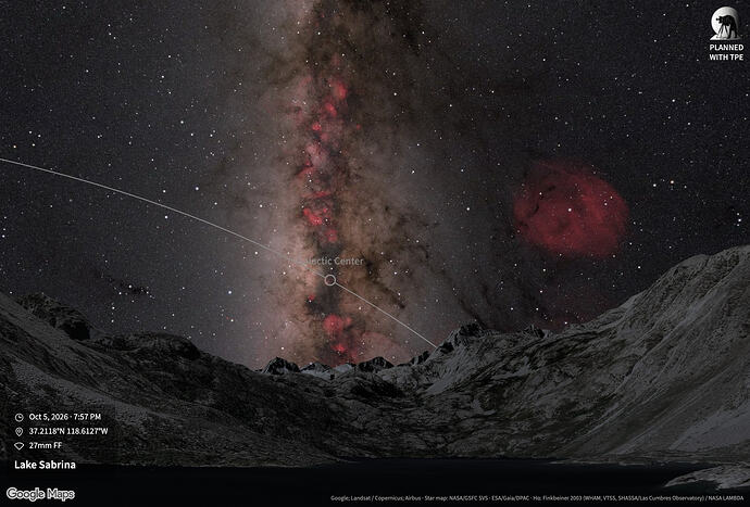 Lake Sabrina Milky Way